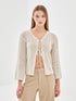 LC Waikiki V Neck Women's Tricot Cardigan